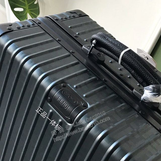 Rimowa拉杆箱 66627 Fendi x rimowa 全鋁鎂合金 日默瓦拉箱 馮彥霖同款旅行箱xzx1006